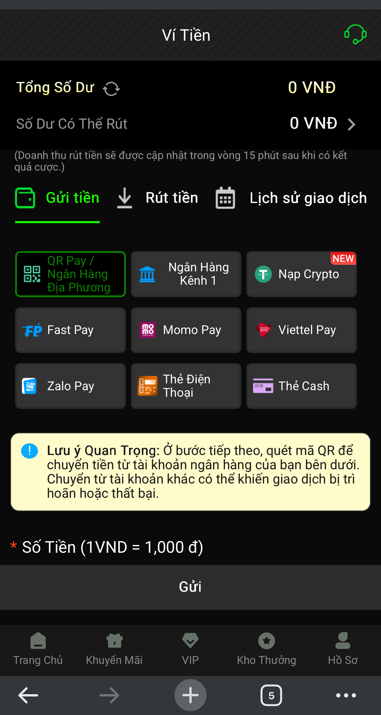 lua chon mot trong cac hinh thuc thanh toan 2